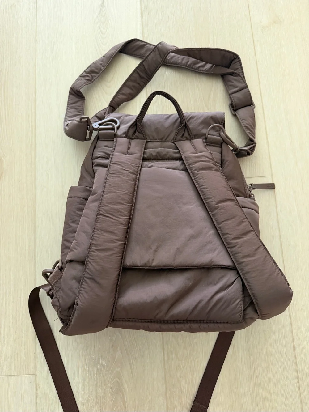 Calpak mini diaper backpack hazelnut